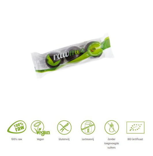 Lifefood Rawmeo bonbons chocolade bio (69 Gram)