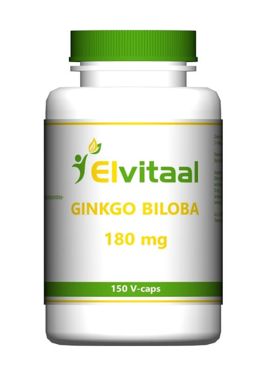 Elvitaal/elvitum Ginkgo biloba (150 Vegetarische capsules)