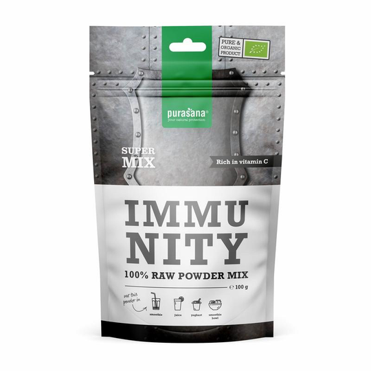 Purasana Immunity mix 2.0 vegan bio (100 Gram)