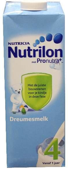 Nutrilon 4 Dreumes groeimelk liquid (1 Liter)