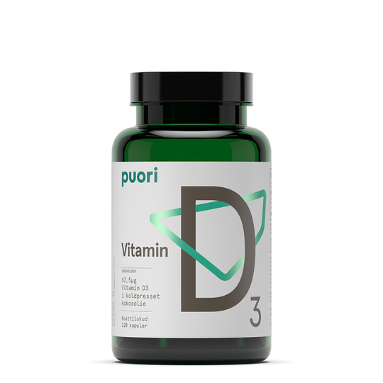 Puori D3 Vitamine Supplement 120 Capsules