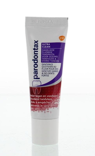 Parodontax Tandpasta ultra clean mini (15 Milliliter)