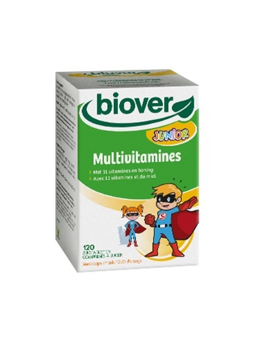 Biover Junior multivitamine (120 Tabletten)