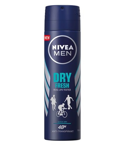 Nivea Men deodorant dry fresh spray (150 Milliliter)