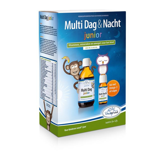 Vitakruid Multi dag & nacht junior (360 Milliliter)