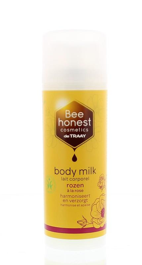 Traay Bee Honest Bodymilk rozen (150 Milliliter)