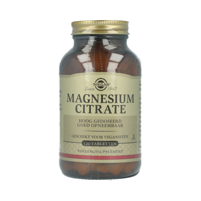 Solgar Magnesium Citrate | 120 tabletten