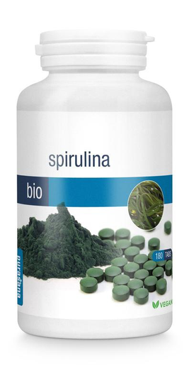 Purasana Spirulina/spiruline vegan bio (180 Capsules)