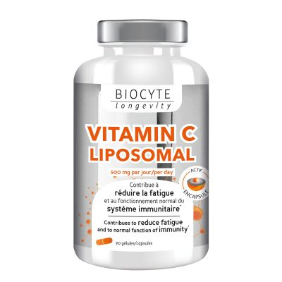Biocyte Vitamin C Liposomal 500 mg | 90 capsules